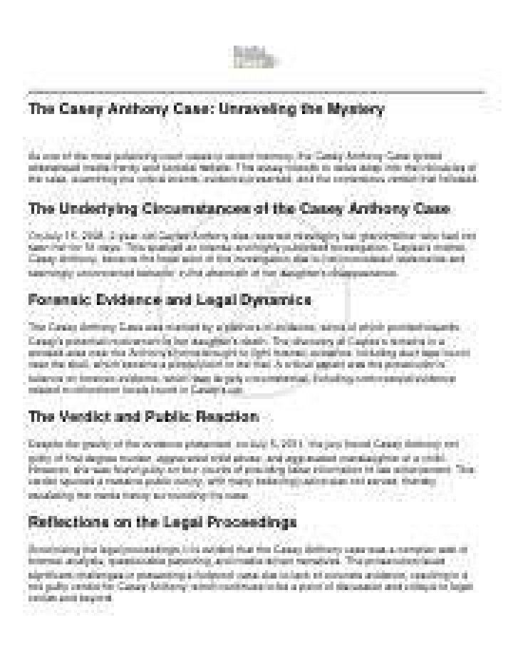 Unraveling The Mystery The Case Of Danielle Kelly's Body Found