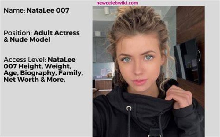 Unveiling Natalee.007: The Rising Star Of Adult Entertainment