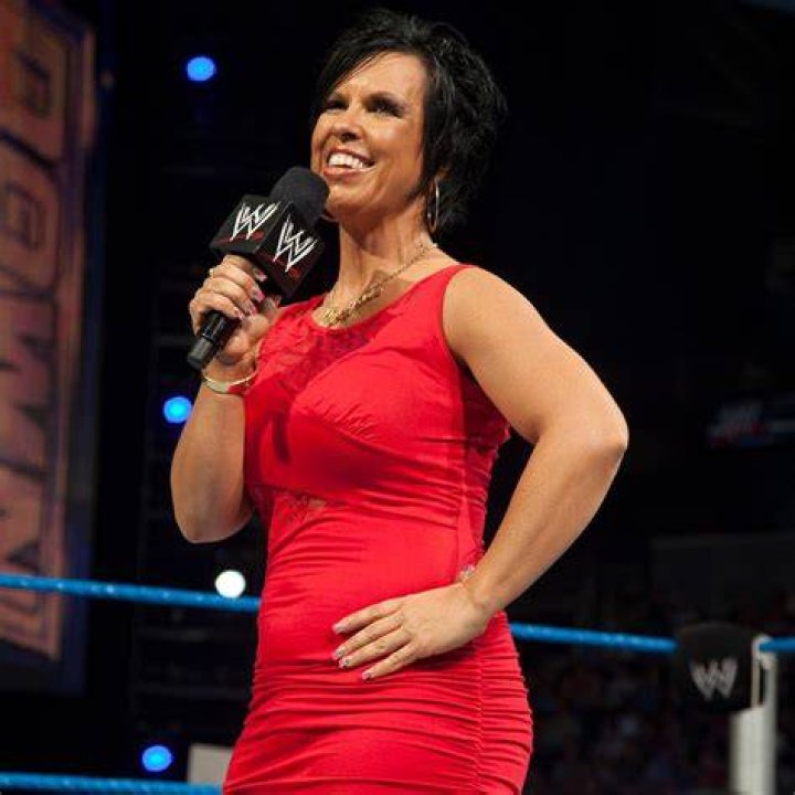 Vickie Guerrero screaming in the Royal Rumble