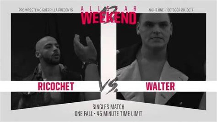 Walter vs Ricochet PWG All Star Weekend 13