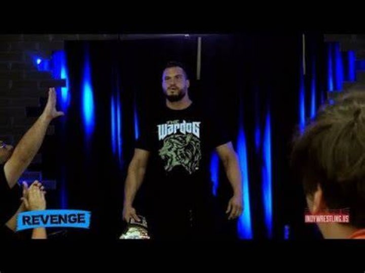 Wardlow with the Revenge Pro World Championship