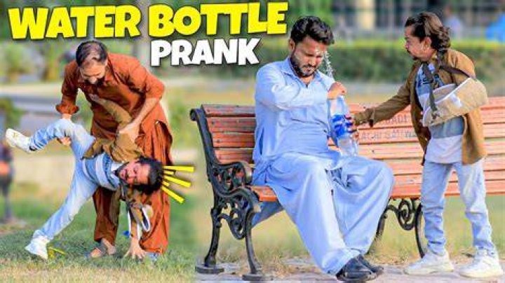 Water Bottle Shooting Prank on My Sister by Lance210 YouTube