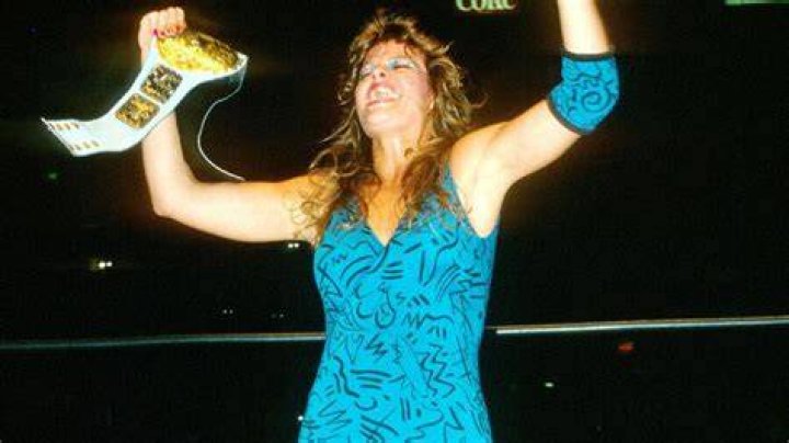Wendi Richter WWE Womens Champion Cropped