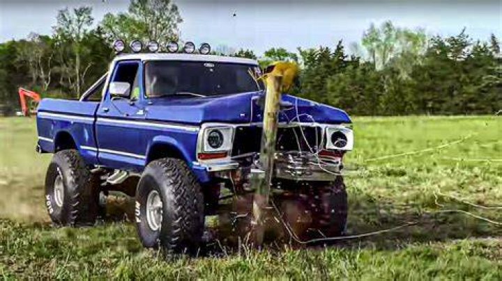 WhistlinDiesel Turned This Ford F250 Into A Wadded Up Ball Of Scrap