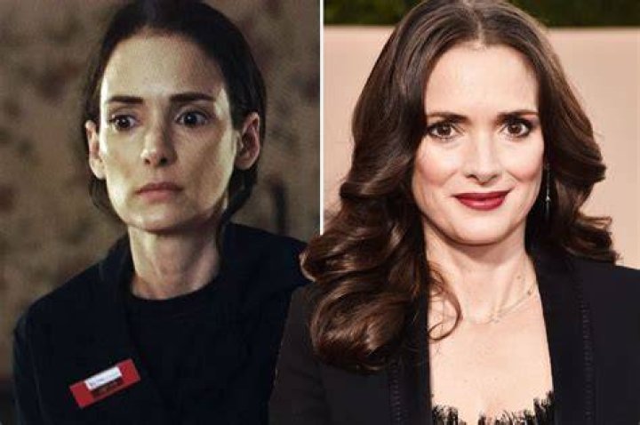 Winona Ryder is almost unrecognisable in long wig on The