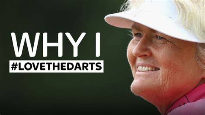World Darts Championship Golfer Dame Laura Davies explains her love of