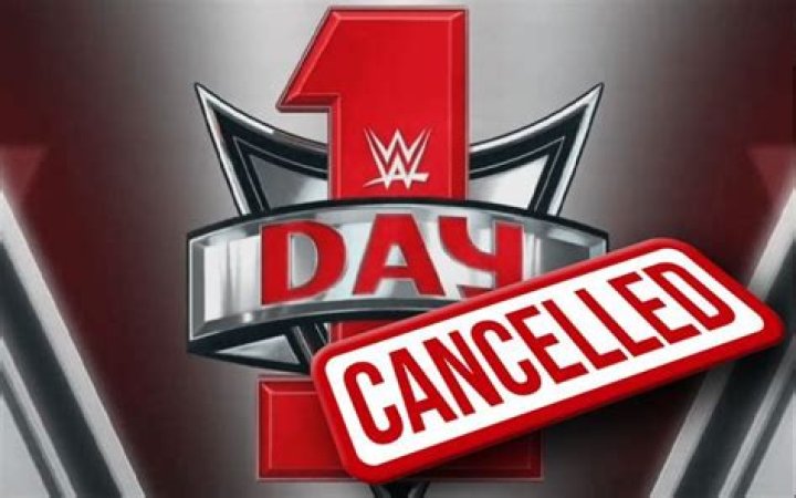 WWE's Day 1 Pay-Per-View Cancelled