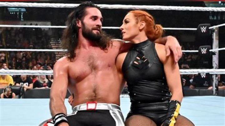 WWE Becky Lynch and Seth Rollins