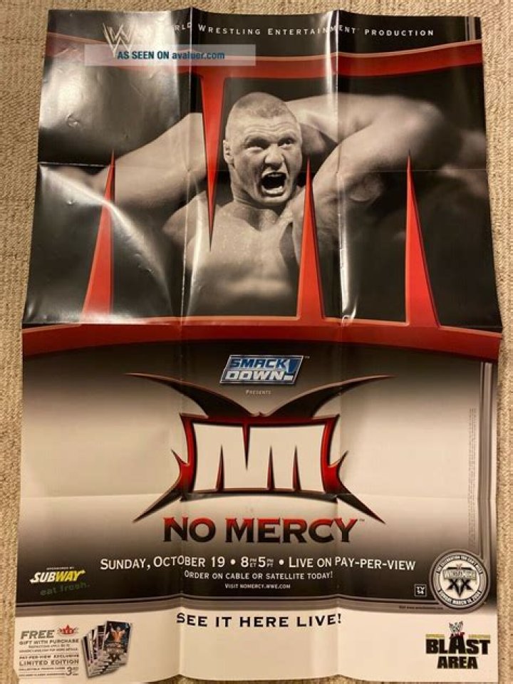WWF No Mercy Brock Lesnar