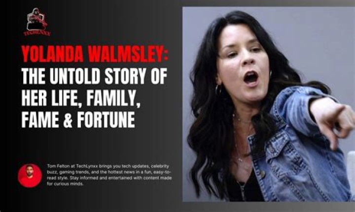 Yolanda Walmsley: The Journey Of A Rising Star