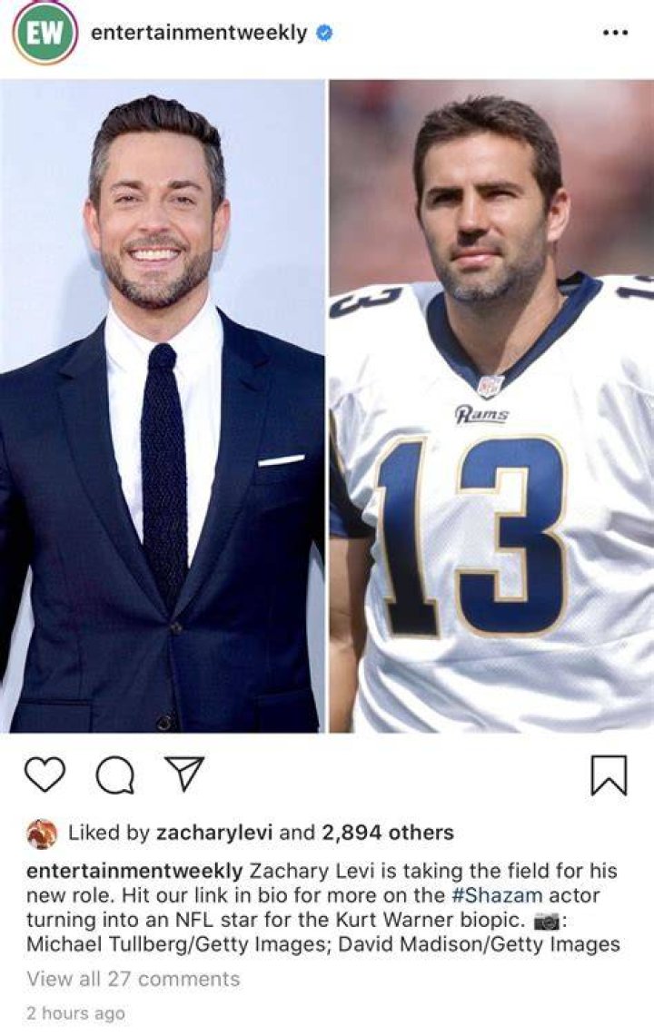 Zachary Levi & Kurt Warner Hit The Premiere of 'American Underdog